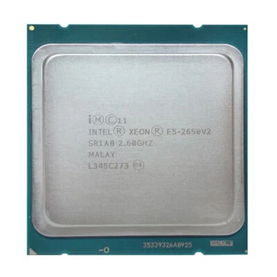 Intel Xeon E5-2650 V2 CPU 8-Core SR1A8 2.6Ghz 20MB 95W LGA 2011 Processor - Image 1 of 2