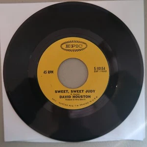 DAVID HOUSTON WITH ONE EXCEPTION/SWEET, SWEET JUDY EPIC VINYL 45 VG 28-70 - Picture 1 of 2