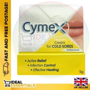 Cymex Cream for Cold Sores. cream for COLD SORES. antibacterial. 5g - Picture 1 of 2