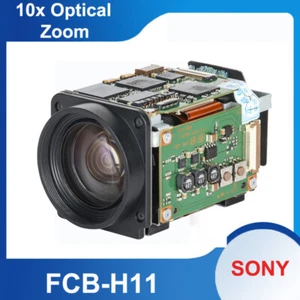 Sony FCB-H11 10x Óptico + Zoom Digital 12x Color Cámara Bloque Imagen Congelación - Imagen 1 de 9