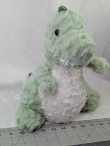 Juguete de peluche de dinosaurio verde Bearington de 12 pulgadas - Imagen 1 de 8