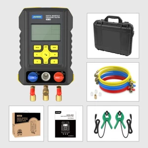 AUTOOL LM150 Kit de medidor digital HVAC colector de refrigerante probador de presión de vacío - Imagen 1 de 15