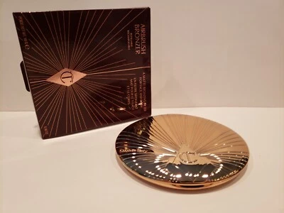 Charlotte Tilbury~Airbrush Bronzer Refillable~Matte Bronzing~#4 Deep LARGE 0.56 - Image 1 of 4