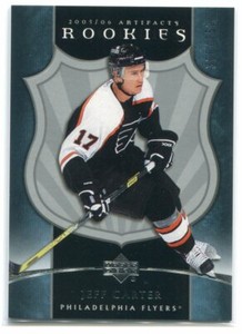 2005-06 Artifacts 222 Jeff Carter Rookie 366/750
