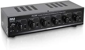 6 Channel Speaker Selector Switch - Multi Zone a B Speaker Distribution Controll - Picture 1 of 7