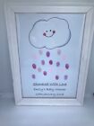 Personalised Baby Shower Games Guestbook Showered with love Print + Ink pad