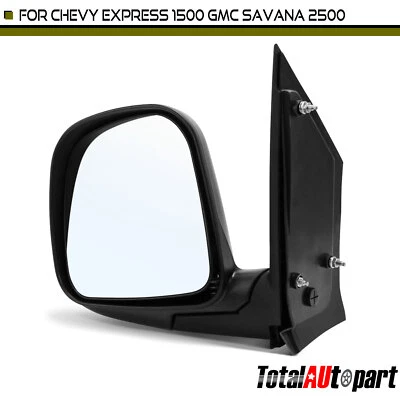 Ручное зеркало с ручным складыванием для водителя Chevy Express 1500 GMC Savana 1500 - Изображение 1 из 4
