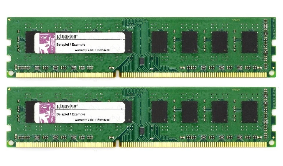 Kingston 4 GB (2x2GB) KVR13N9S6/2 DDR3-1333 PC3-10667   #54002 - Bild 1 von 1