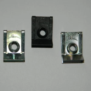 verzinkte metrische Schnappmutter M5-M8 Blechmuttern Befestigungsklammer Clip - Bild 1 von 8