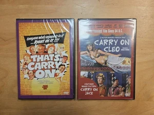 Carry On Cleo + Jack / That’s Carry On DVD Lot New Sealed Anchor Bay OOP FreeSH - Picture 1 of 22