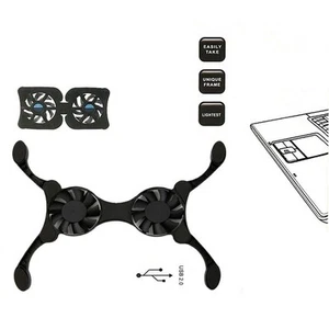 Tragbarer Zusammenklappbarer Laptopständer (bis Zu 15 Zoll) KUI - Photo 1/9