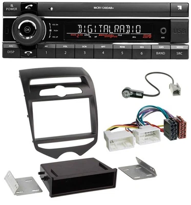 Kienzle Bluetooth MP3 USB DAB Autoradio für Hyundai ix20 (ab 10) man. Klima - Bild 1 von 4