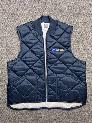 Chaleco de Colección USPS Años 80 Stock Muerto Pequeño-Mediano ¡Excelente! Foto 1 de 4