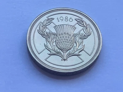 Simply Coins~1986 COMMONWEALTH GAMES PROOF TWO 2 POUND COIN - Image 1 of 4
