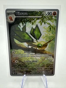 Vibrava 206/191 Surging Sparks Illustration Rare Holo Pokemon TCG NM/M - Picture 1 of 2