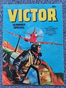 VICTOR SUMMER SPECIAL 1979 PLANE CVR WAR 5.0 VG/FN SCARCE UK COMICS GOOD USED CN - Picture 1 of 5