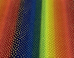 Polka Dot Cotton Fabric 18x21 T3 - Picture 1 of 3