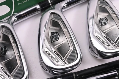 Wilson C300 Forged Irons / 5-9i / Regular Flex Fujikura Pro 78 Shafts - Image 1 of 4