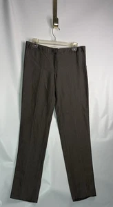 Proenza Schouler Pants Trousers Women’s Size 4 Gun Metal Grey With Side Stripes - Picture 1 of 9