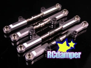 GPM ALUMINUM FRONT+REAR UPPER SUSPENSION ARM S TRAXXAS 1/10 SLASH 4x4 LOWER - Picture 1 of 1