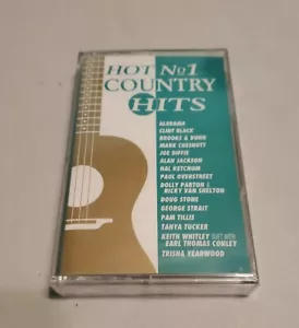 Hot #1 Country Hits Cassette - Picture 1 of 3