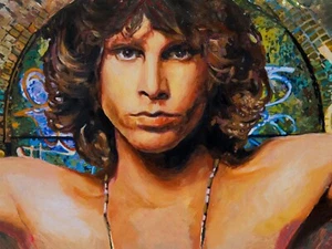 Jim Morisson TT Art-Iconic Movie Scenes with 6"x8" mounted prints-A4 framed - Picture 1 of 5