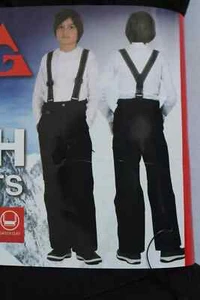 NWT Gerry  Youth Snow Pants, Color Black , Size L-14/16 - Picture 1 of 4