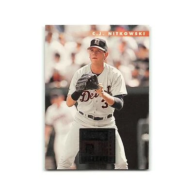 C.J. Nitkowski 1996 Donruss #467 Detroit Tigers Baseball Card NM - Image 1 of 3
