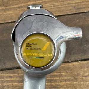 Vintage Shimano 600 Shift Lever RIGHT Tri Color ST-6400 REAR STI Shifter A7 - Picture 1 of 13