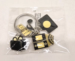 Rare VTG Nintendo 2008 Official Swag Promo: DSi DS Keychain with Charms - New - Picture 1 of 3