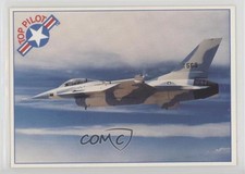 1989-91 Top Pilot F-16 Fighting Falcon #3 00ah