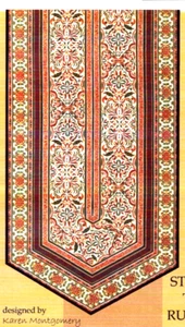 EINFACHER GESTREIFTER TISCHLÄUFER ~ 16"" X 45"" ~ The Quilt Company ~ EINFACHES PROJEKT EVER!! - Bild 1 von 3