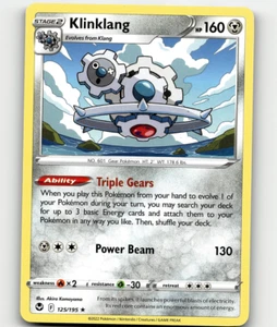 Pokemon Klinklang 125/195 Silberner Sturm NM/M - Bild 1 von 1