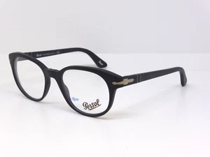 Persol 3052-V 9000 50 Matte Black Optical Eyewear - Imagen 1 de 13
