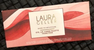 Laura Geller THINK PINK Eye Lip Cheek Palette - Picture 1 of 2