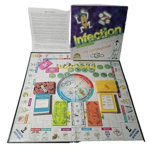 COMPLETE 1998 INFECTION The Board Game It's Contagious - Doctor, Nurse, Medical - Picture 1 of 17