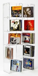 SORA CD Modulregal mit transparenter Rückwand für bis zu 148 CD-Cases - Bild 1 von 7