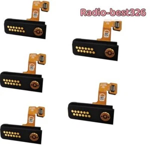 Lot5 Used Left Side PTT Copper Sheet Switch Plate Flex Cable For APX6000 Radios - Zdjęcie 1 z 5