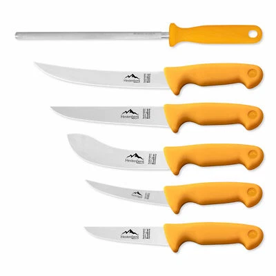 HESTENBERG Solingen Germany 6-Teiliges Profi Metzgermesser Set 5000 - Bild 1 von 4
