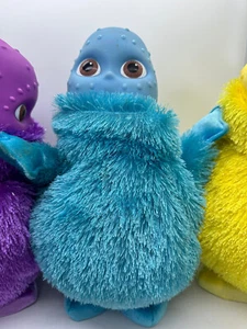 Rare Set of Three Singing and Dancing Boohbahs Blue Purple Yellow Works - Picture 1 of 20