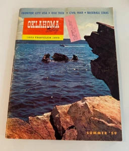 1959 Oklahoma Today Magazine - Summer Edition (No baseball cards) - EX++ ! - Picture 1 of 2