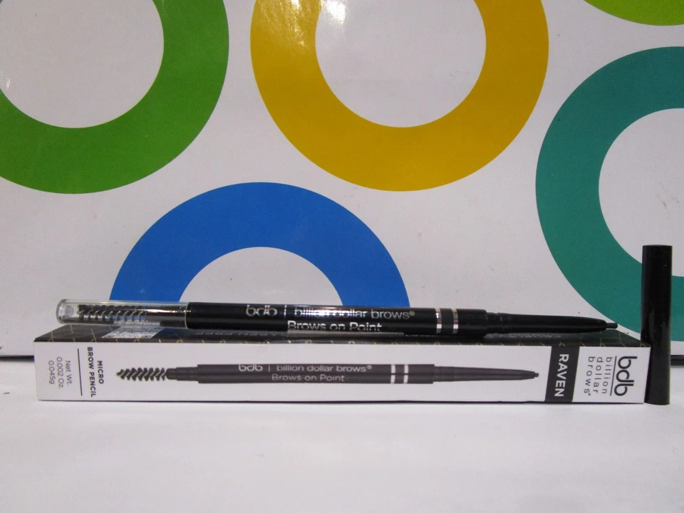 BILLION DOLLAR BROWS ~ MICRO BROW PENCIL ~ RAVEN ~ 0.002 OZ - Image 1 of 1
