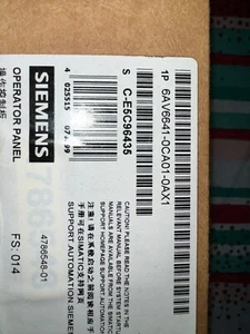 Siemens  HMI OP77B - 6AV6 641-0CA01-0AX1 / 6AV6641-0CA01-0AX1 *BNIB * US STOCK - Picture 1 of 4