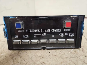 80-85 CADILLAC EL DORADO Heater AC Control Auto Push-Button Rear Defrost OEM - Picture 1 of 7