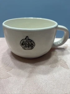 RAE DUNN ARTISAN COLLECTION CAPPUCCINO HAVE A ROYAL DAY CROWN MUG CUP #1 CROWN - Picture 1 of 7