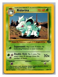 Nidorina 40/64 - Pokémon Jungle Regular Excellent Condition - Picture 1 of 2
