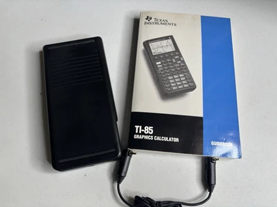 Texas Instrument TI-85 Graphics Calculator With Guidebook Manual Tested Works - Image 1 of 4