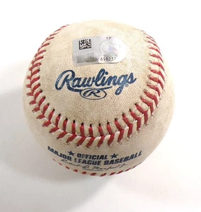 6-22-23 D-Backs @ Nationals Game Used Baseball Nick Ahmed/Jake Irvin COA - Picture 1 of 3