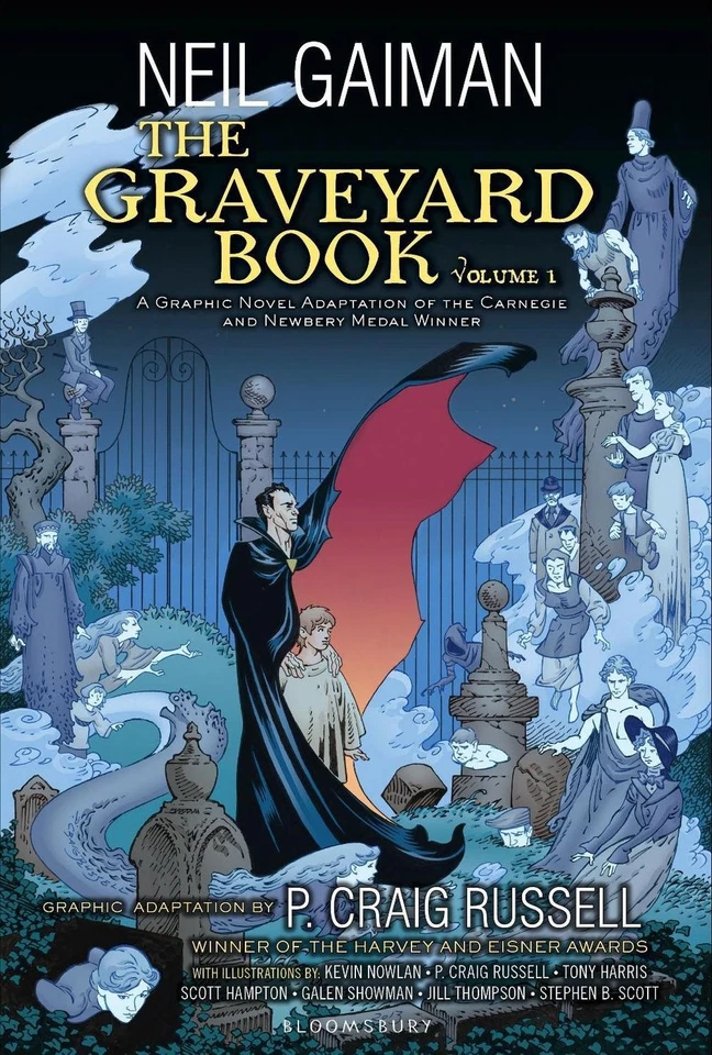 The Graveyard Book Graphic Novel, Part 1 by Neil Gaiman (English) Paperback Book - Image 1 of 1