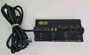 Tripp Lite TLP810NET Protect It! 8-Outlet Surge Protector 3,240 Joules 10Ft Cord - Picture 1 of 3